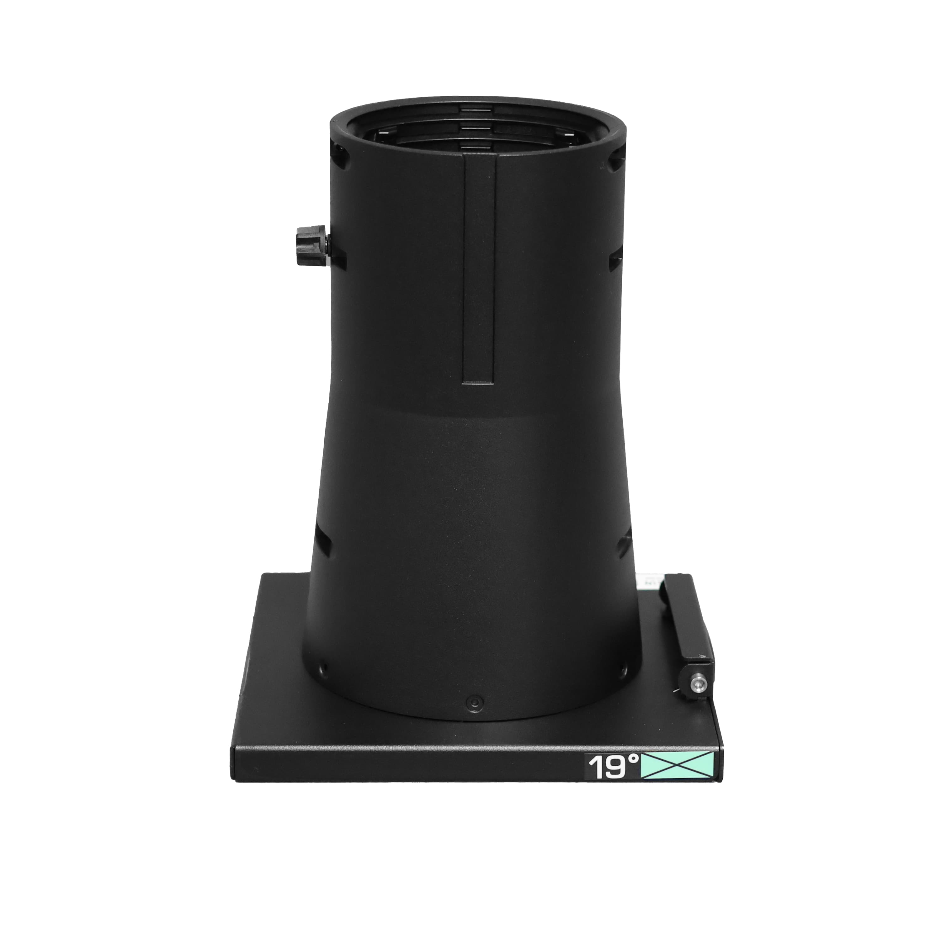 19º XDLT Lens tube with media frame (10" / 254mm) - Black