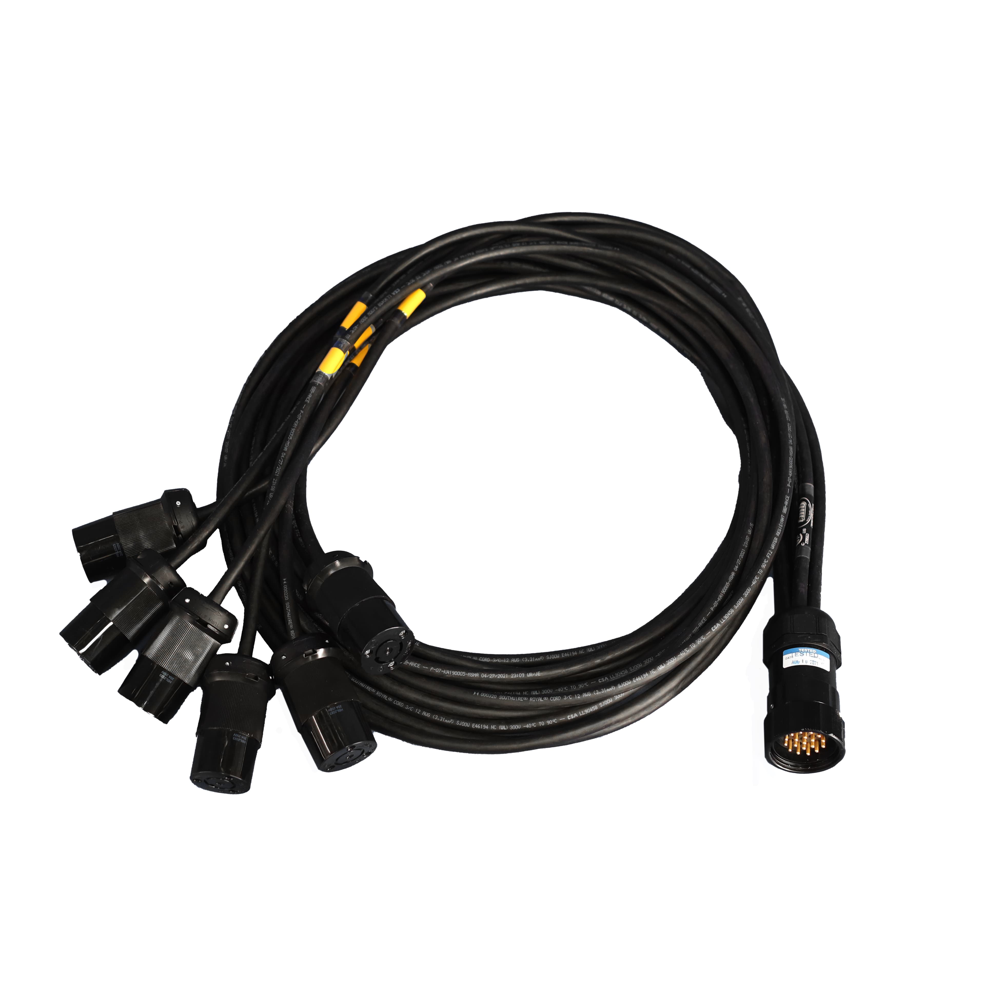 Break Out - F L6-20 12ga 208v - 12' (6 Circuit)